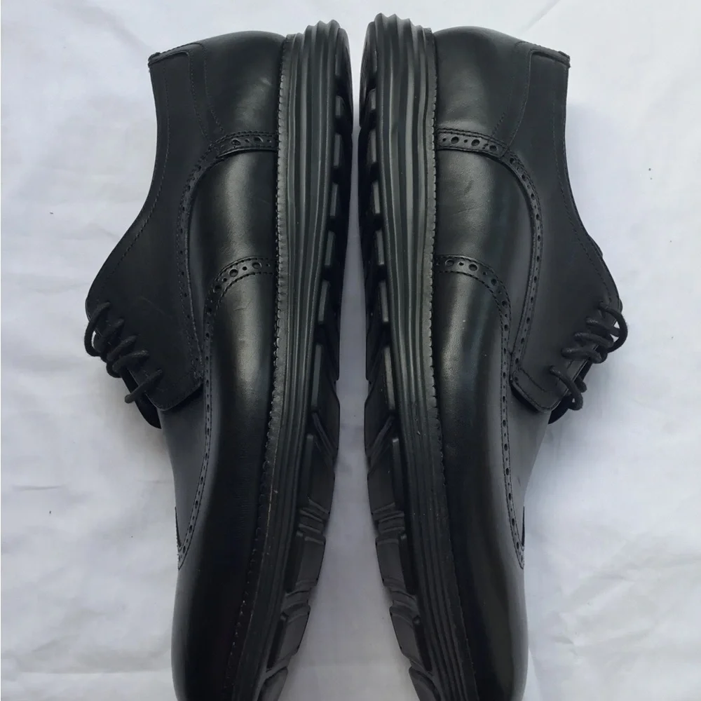 Cole Haan Black Men's leather Oxfords